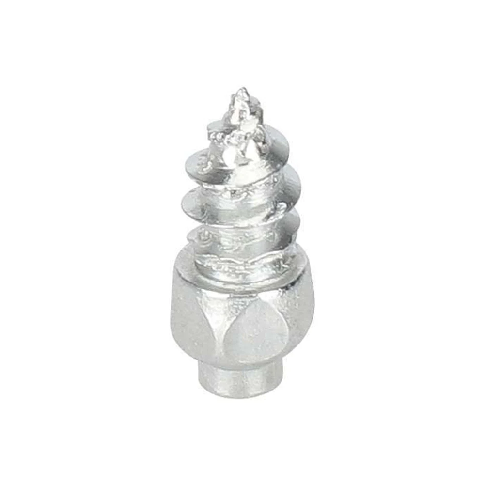 50 Stück Reifen-Hartmetall-Schraubenspikes, rutschfeste Nägel für Auto, Motorrad, ATV, Schnee, Reifen, Spikes, harte Legierung, Bolzenschrauben – Detail 8