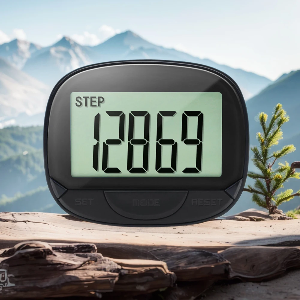 Description Picture 5 of itemClip-On Pedometer Electronic Pedometer Digital Display Simple Step Tracker Large Screen Multifunctional for Women Men