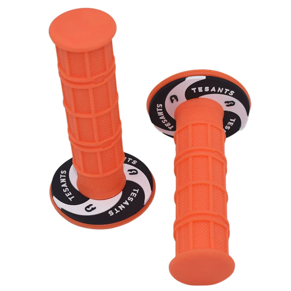 Vibrant Multi-Color Dirt Bike Handle Grips - Soft and Durable