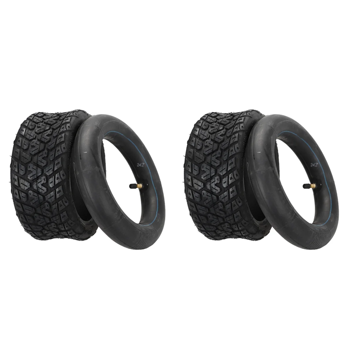 

2pcs 10 Inch Electric Scooter Tyre 85/65-6.5 Inner Tube/Outer Tire for Kugoo G-Booster/G2 Pro Cycling Parts,Straight