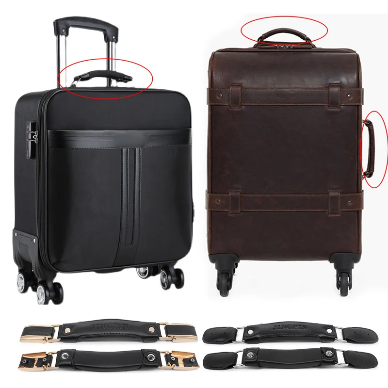 

Trolley Case Plastic Handles Luggage Trolley PU Handle Replacement Universal Suitcase Multicolor Bag Handle Travel Accessories