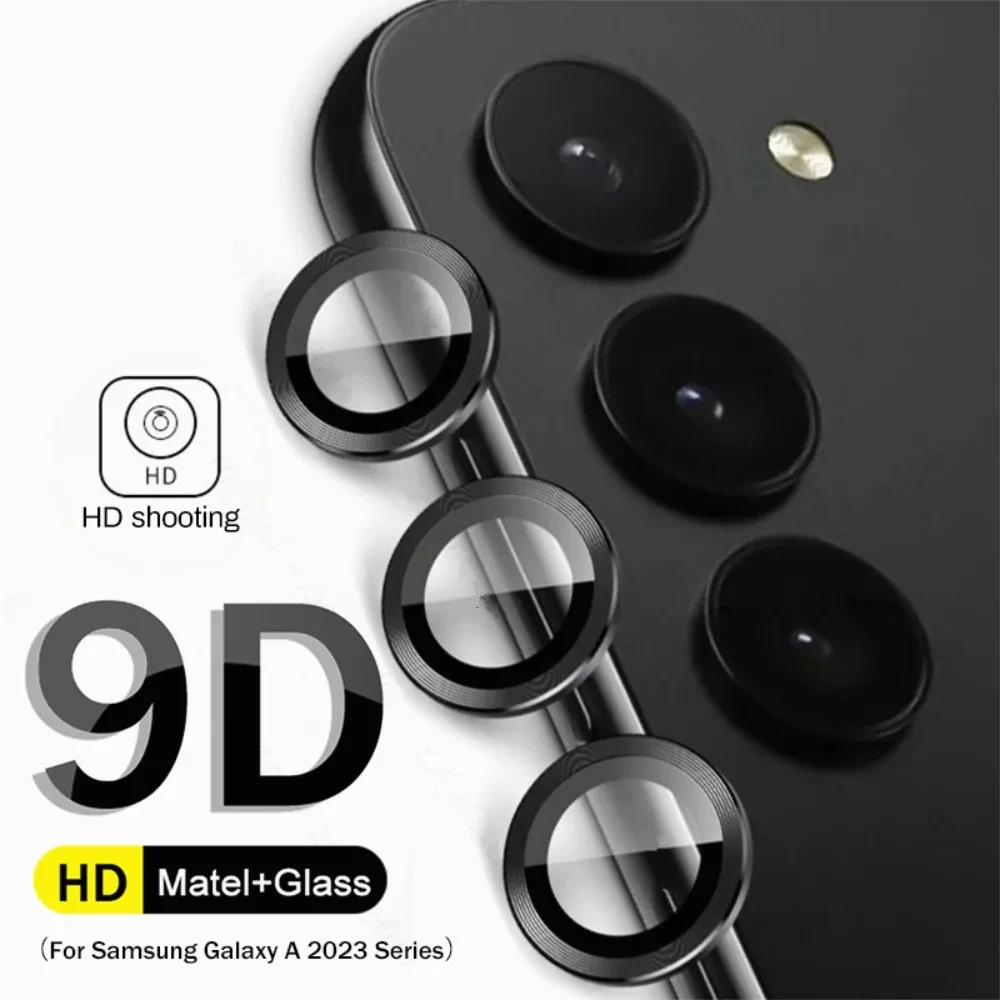 Durable Metal Lens Ring with Glass Camera Protector