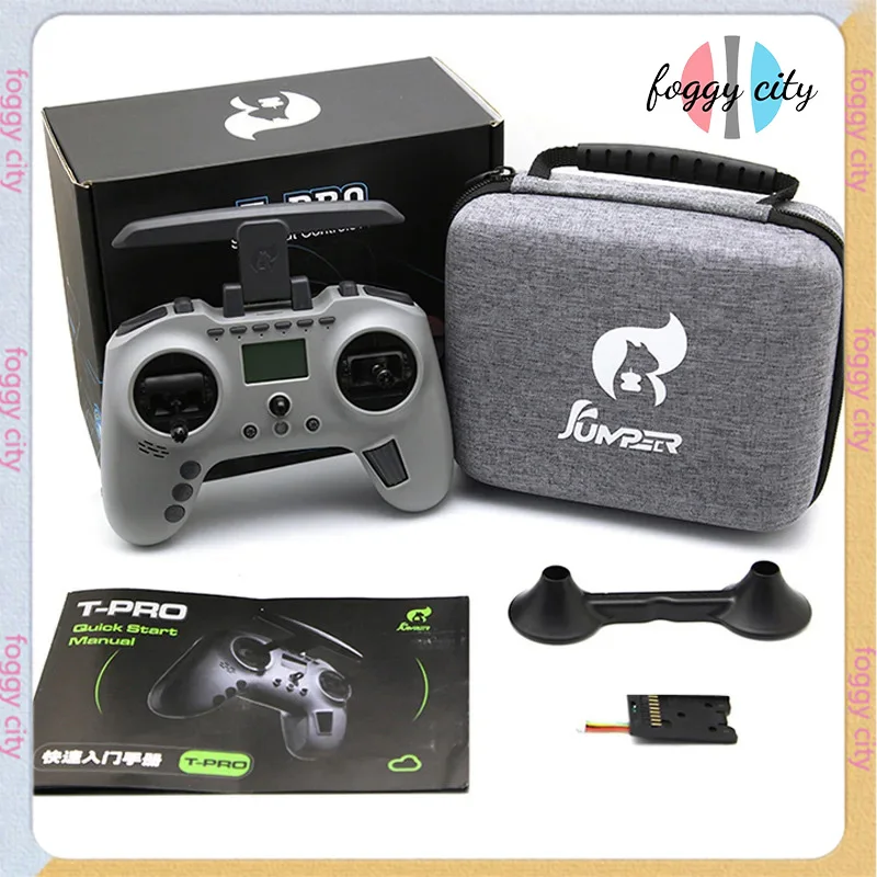 

Jumper T-pro Aircraft Model Fixed Wing Remote Control Protocol Opentx Fpv Crossover Aircraft Handle Remote Control 4in1/cc2500