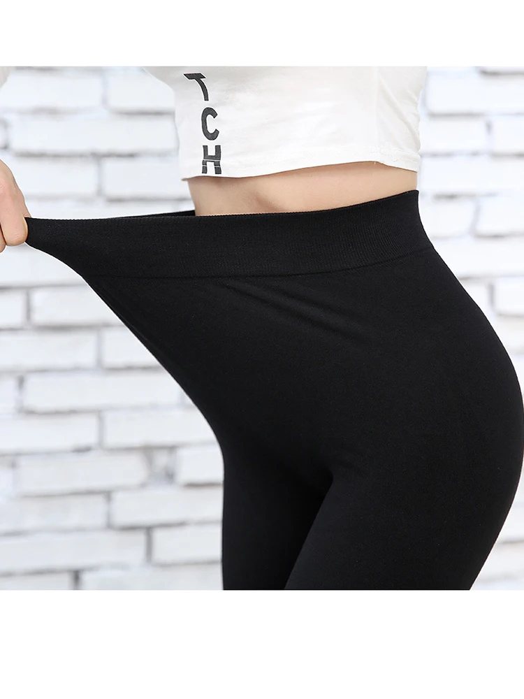 Fitness Leggins Sports Gym Solid Black Sexy Leggings Women Sexy Ladies High Waist Jeggings Stretchy Long Yoga Pants