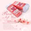 100g Rose Roll on Wax Roller Refill Painless Hair Removal Cartridge for Bikini & Body Depilatory Wax Warmer Compatible