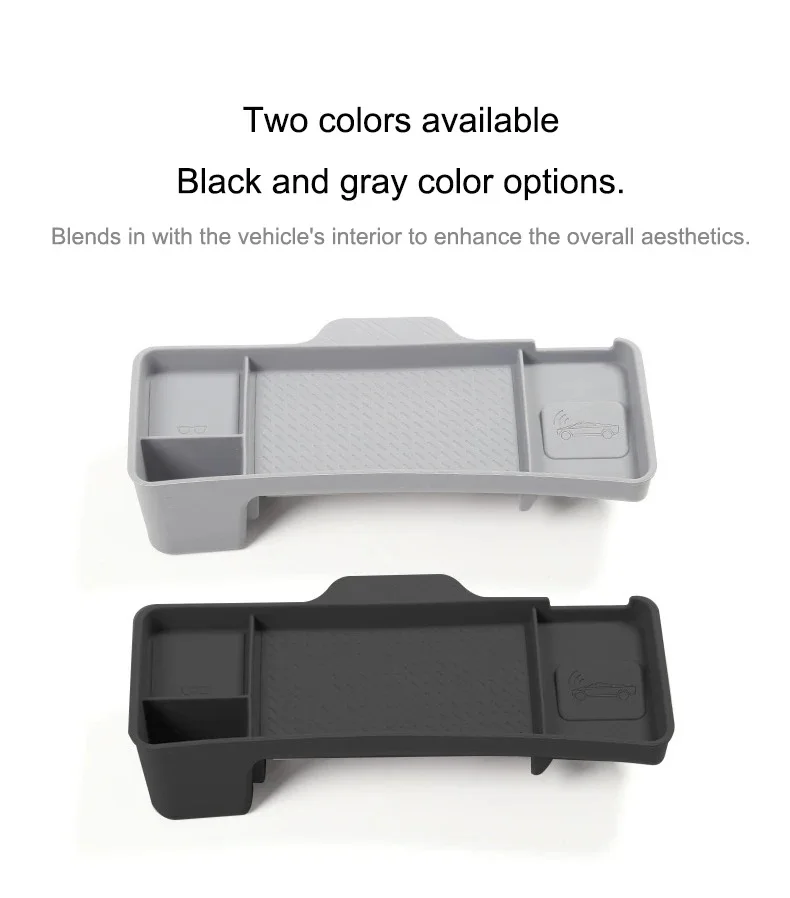 For Tesla Model Y Juniper 2025 Model 3 Highland 2024+ ETC Bracket Tray Silicone