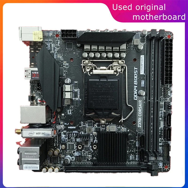 Usato Lga 1151 Per Intel Z370 Z370I Corsair Mini Itx Computer Usb3.0 Sata3 Scheda Madre Ddr4 32G Scheda Madre Desktop