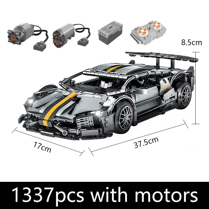 1337pcs with motors