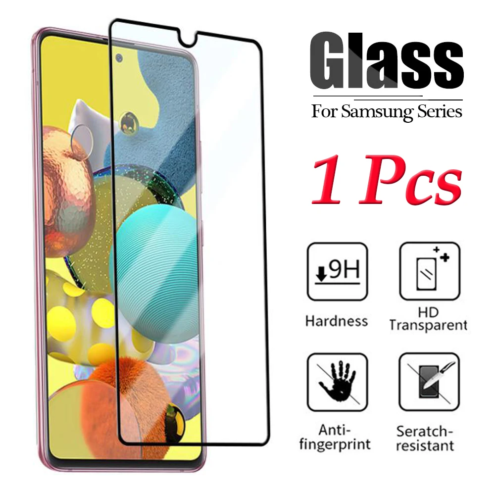 

1PC Tempered Glass for Samsung Galaxy A51 A52 A71 A72 A22 A32 A21S A50 Screen Protectors for Samsung A53