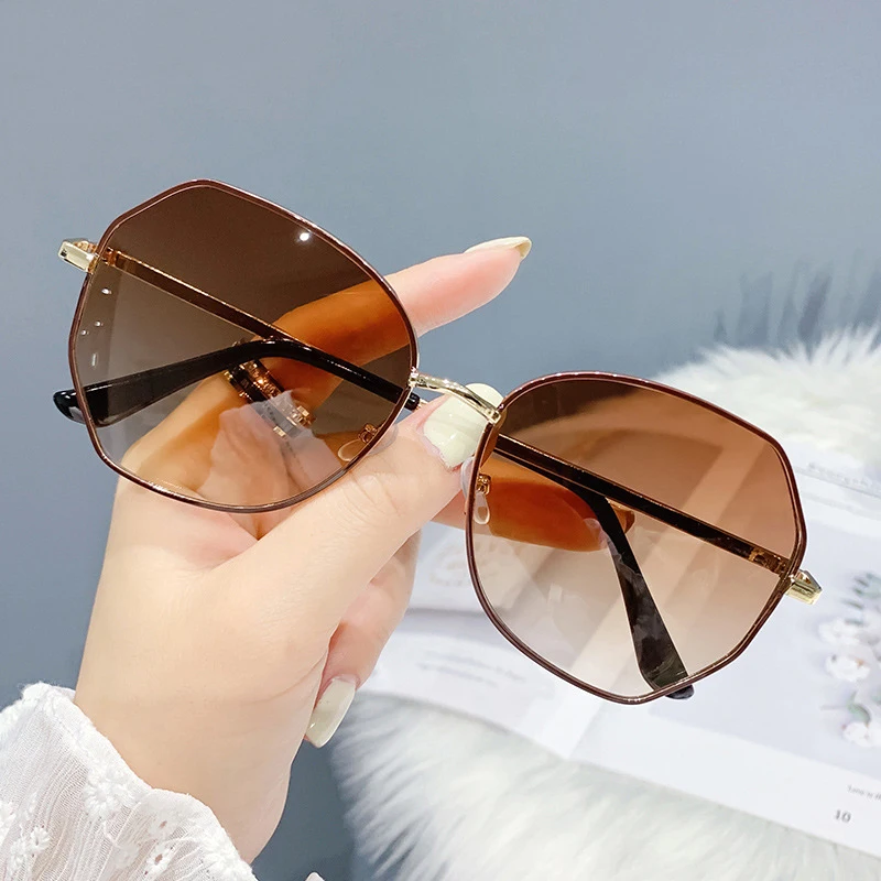 2023 Sunglasses Women Luxury Rimless Vintage Fashion Glasses Lunette  Oversized Shades De Soleil Femme Gafas De Sol Mujer Lentes - AliExpress