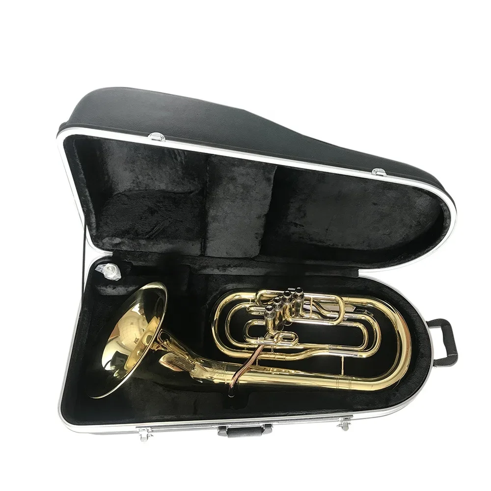 Seasound Gold 4 Pistons Marching Instrument Euphonium JYMEP734