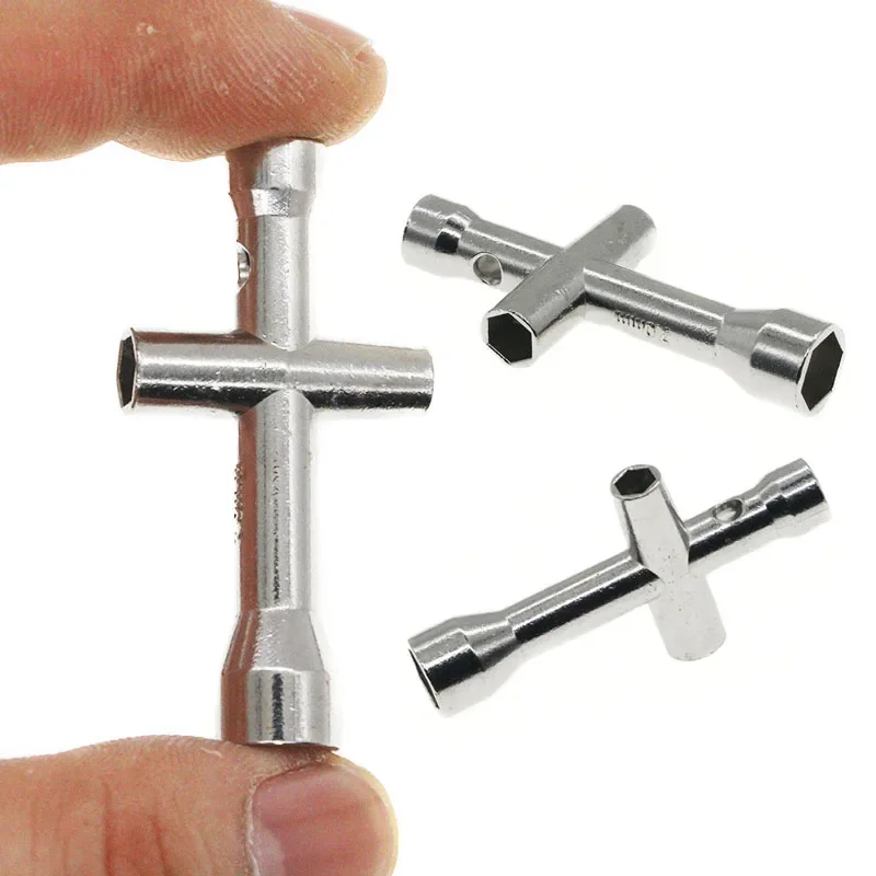 Juego De 7 Mini Llaves Cruzadas - Acero De Titanio, Tamaños M2/M2.5/M3/M4 - Foto 7