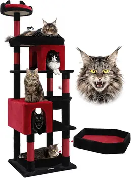 Gothic Coffin Cat Tree 1