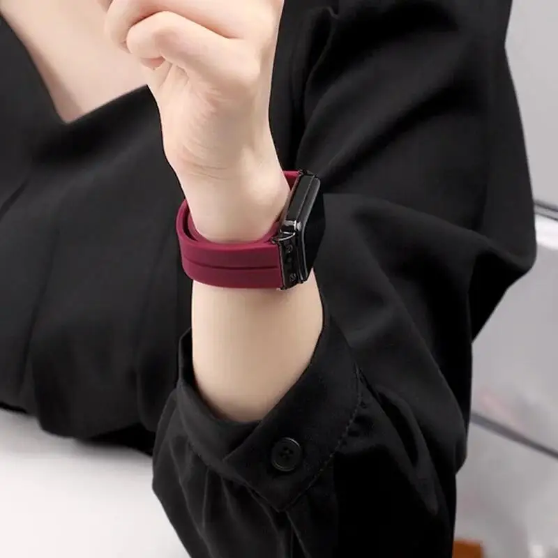 Magnetic Silicone Strap - Premium Wristband Accessory