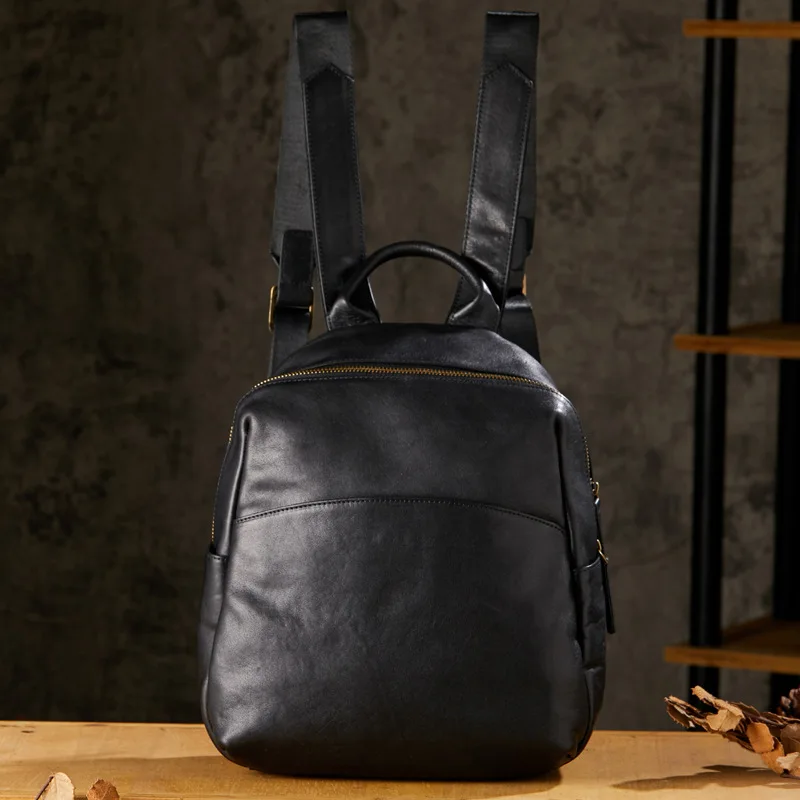 PU Leather Backpack Simple Style Women Bag Fashion Brand Design Travel School Bag Mochila