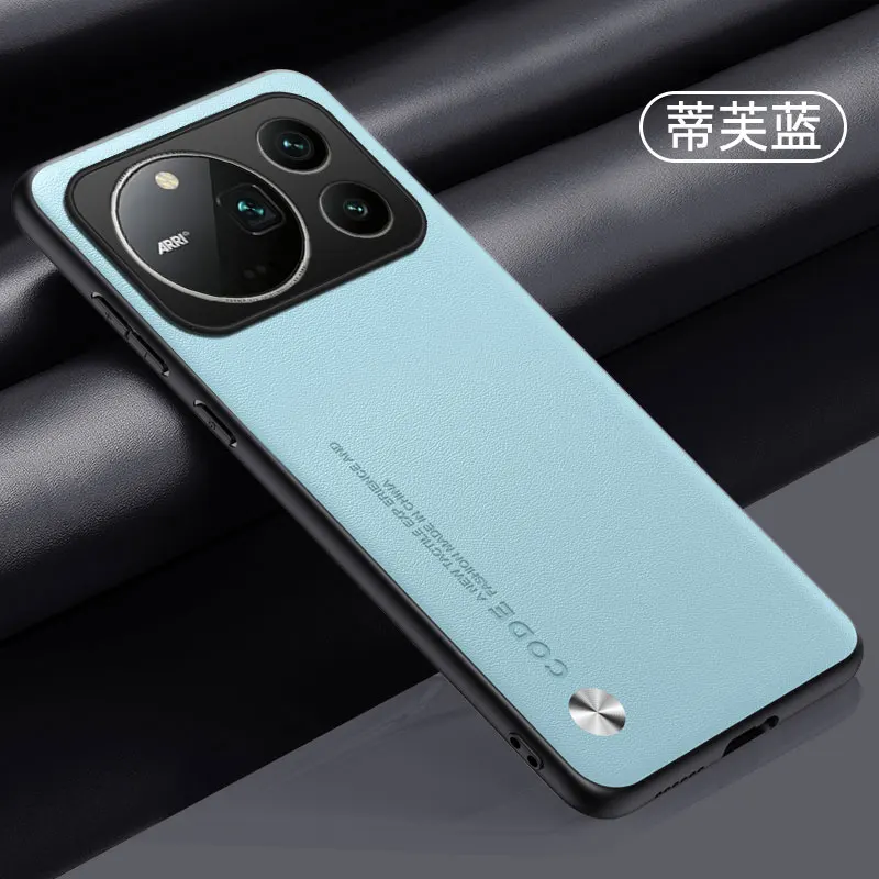 Elegant Vegan Leather Shockproof & Anti-Fingerprint Case - Premium Business Series