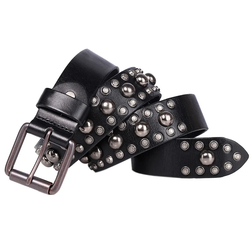 New Alloy Diamond Set Smooth Buckle Men's Belt Buckle Head Leisure Plate  Buckle Men Fashion Belts for High Quality Ladies