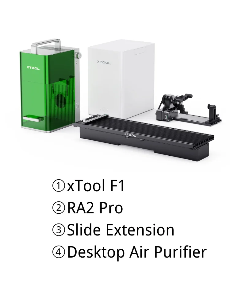 ※RYUJI　美品！ xTool F1 レーザー彫刻機 xTool F1 レーザー彫刻機 IR + ダイオードレーザー彫刻機付き