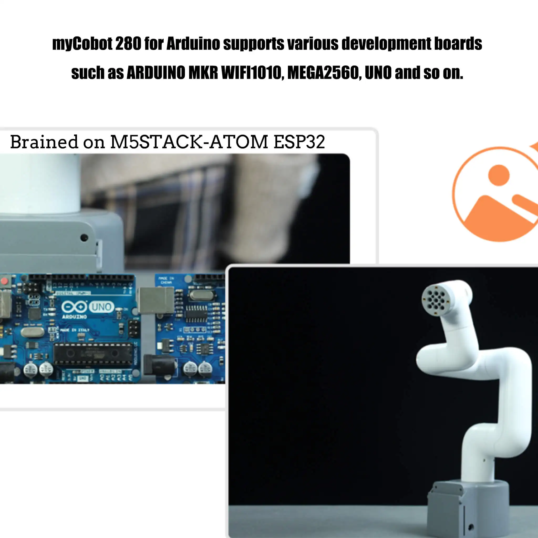 Elephant Robotics myCobot 280 for Arduino 6 DOF Collaborative Robot Educational Desktop Programming Robot Arm 2