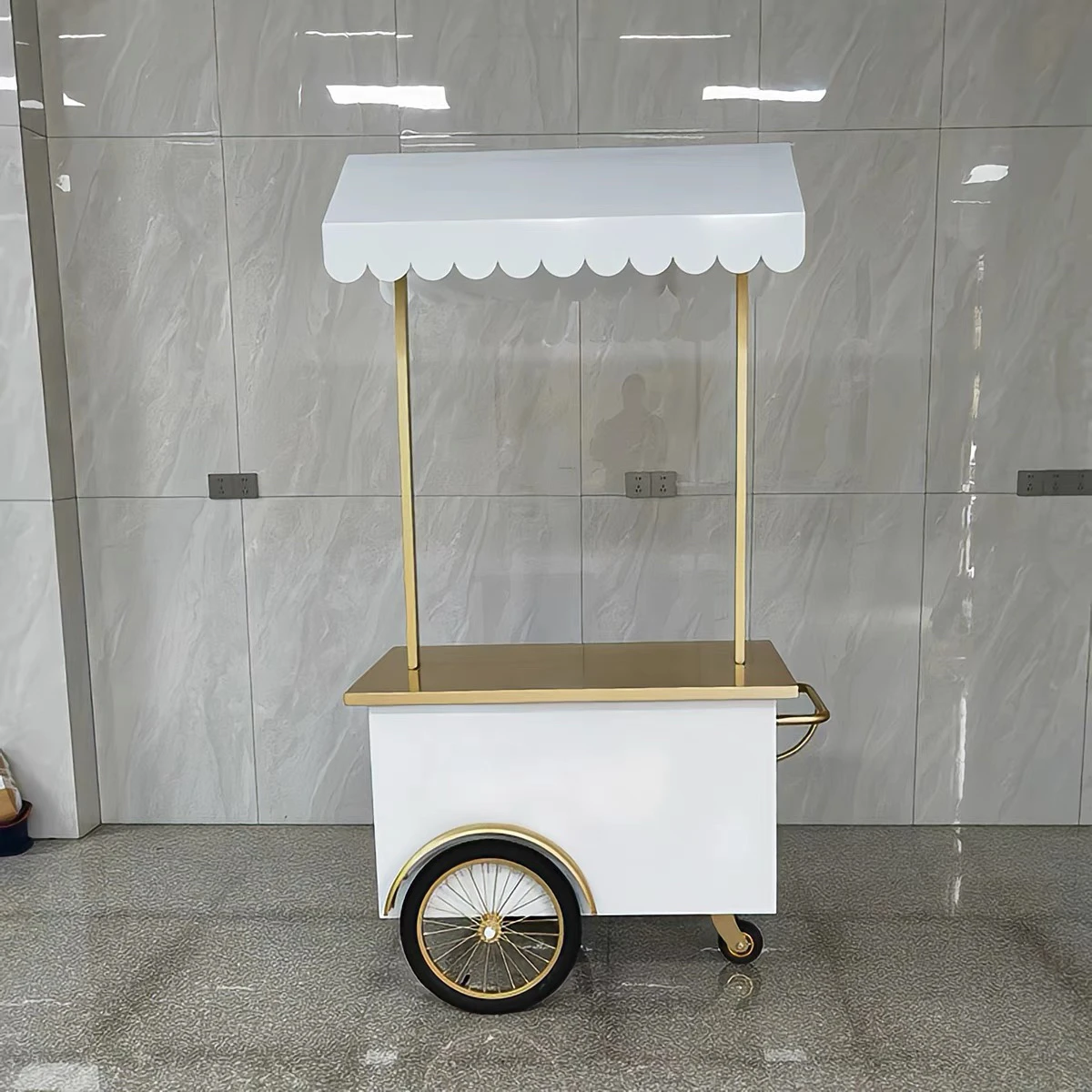 Float trolley mobile coffee activity Internet celebrity food cart trolley cart