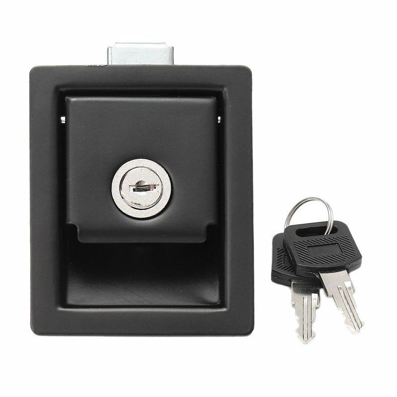 Rv Car Paddle Entry Door Lock Latch Handle Knob Camper-Trailer Pull Type Panel Door Lock 4X rv door lock