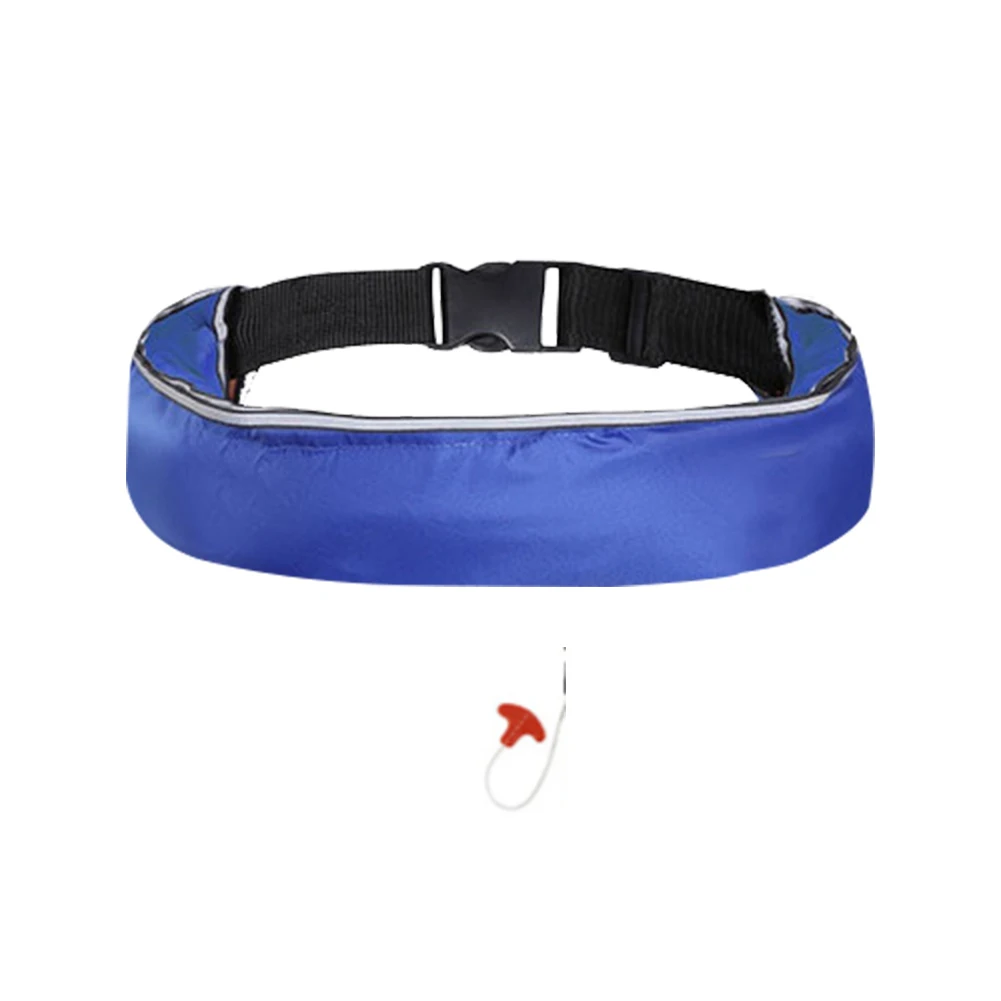 Inflatable Drifting Safety Life Belt Portable 100N Water Sports Life Belt Safe Adjustable Webbing Waterproof Outdoor Accessories