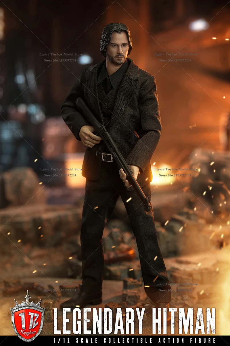 Kingdom KD-9001 1/12 Scale John Wick Tough Guy Soldier Model Movie