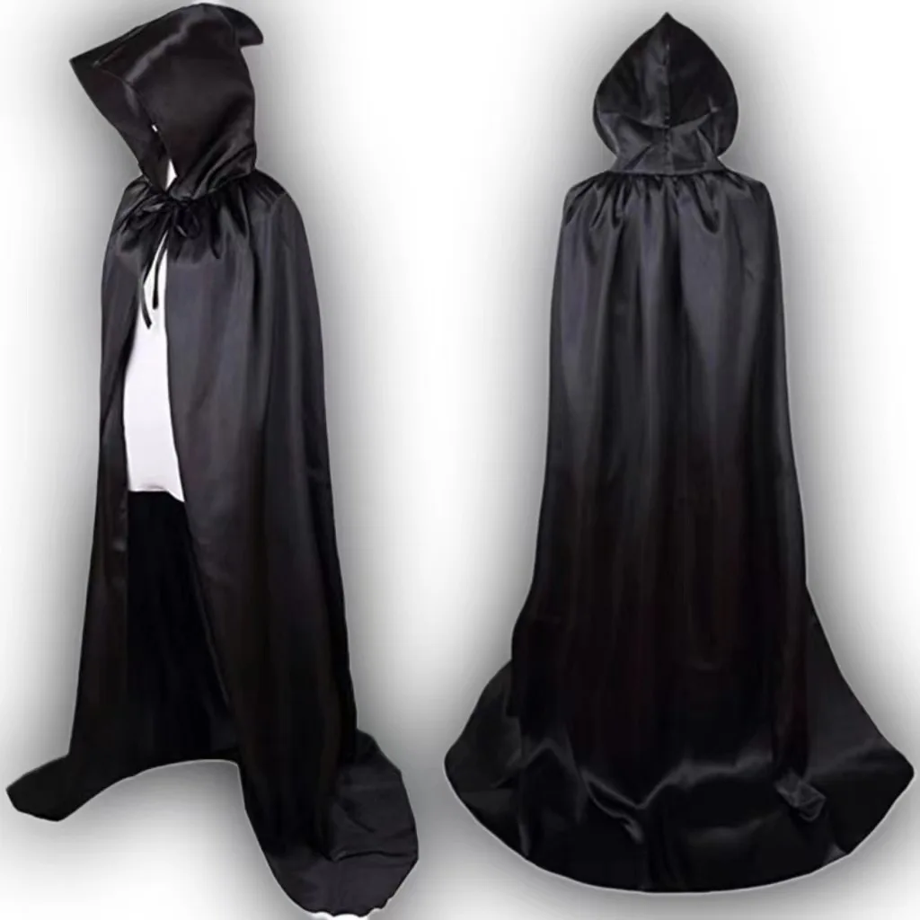 Ramede 4 Pcs Halloween Vampire Costume Cape Black Red Reversible Cloak  Stand Collar Masquerade Cape for Men Women Kids (47 Inches) - Yahoo Shopping