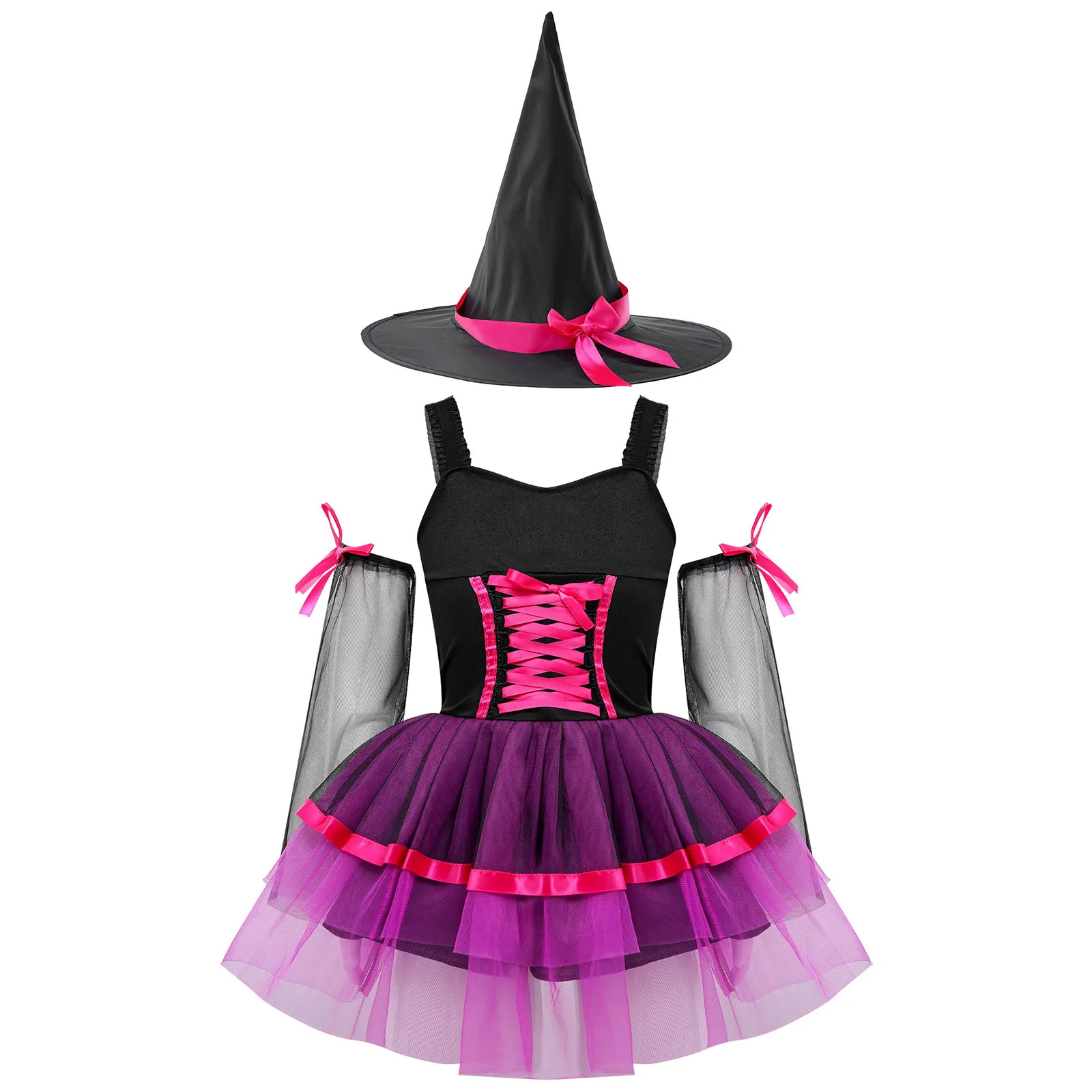 Louisa Corset Top with Full Satin Skirt Prom Dress 740276EE-Black Ladivine  CD276 Cinderella Divine CD276