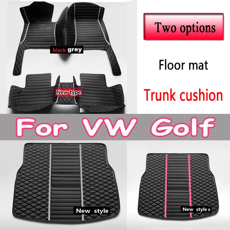 

Автомобильный напольный коврик для VW Golf Mk4 1J TDI 1998 ~ 2003, 3 двери, защита от грязи, автомобильный коврик для багажника, напольные аксессуары для интерьера автомобиля
