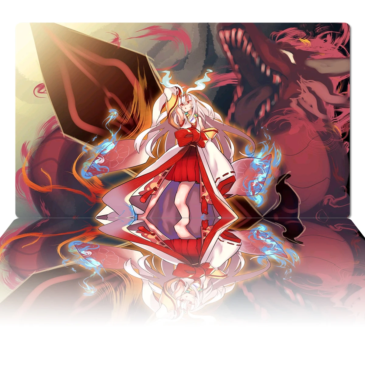 YuGiOhKurikaraDivincarnatePlaymatTCGCCGBoardGameTradingCard