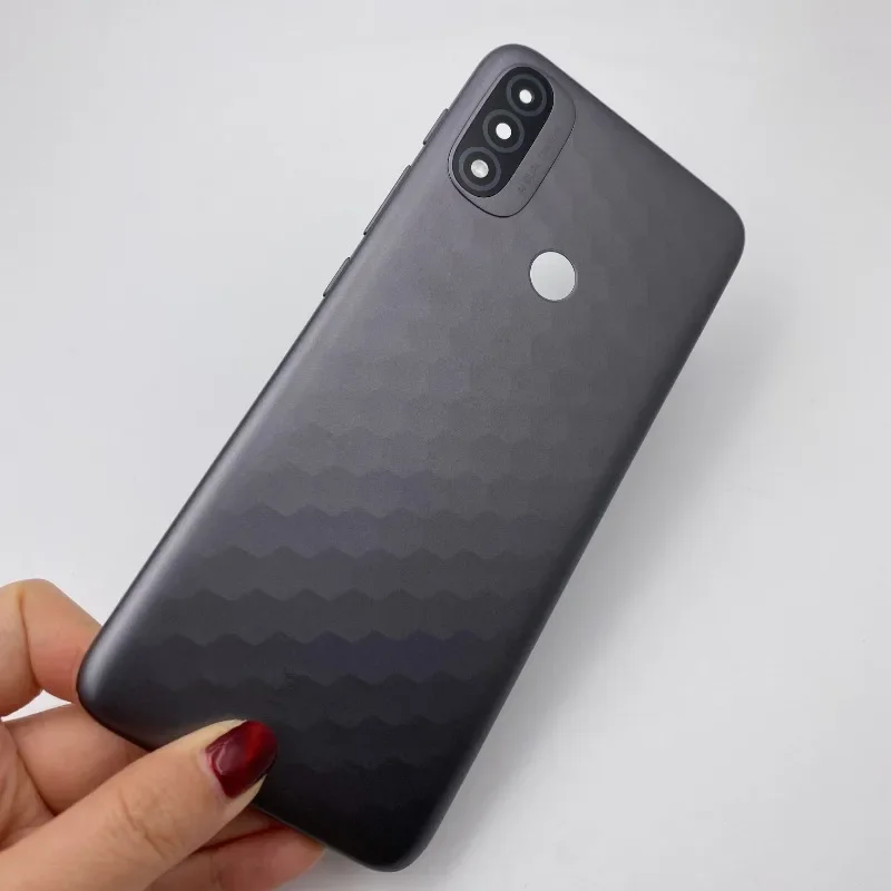 

Задняя крышка батарейного отсека с объективом камеры для Motorola Moto E20