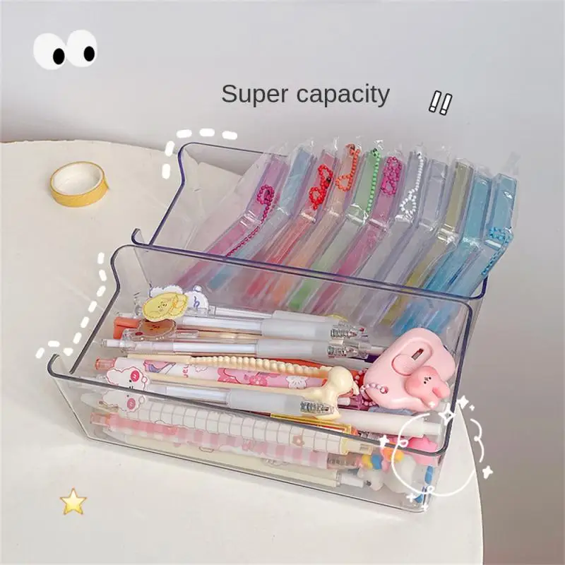 

Drawer Partition Storage Box Desktop Sundries Storage Box Transparent Acrylic Cosmetics Storage Box Stationery Sundries Containe