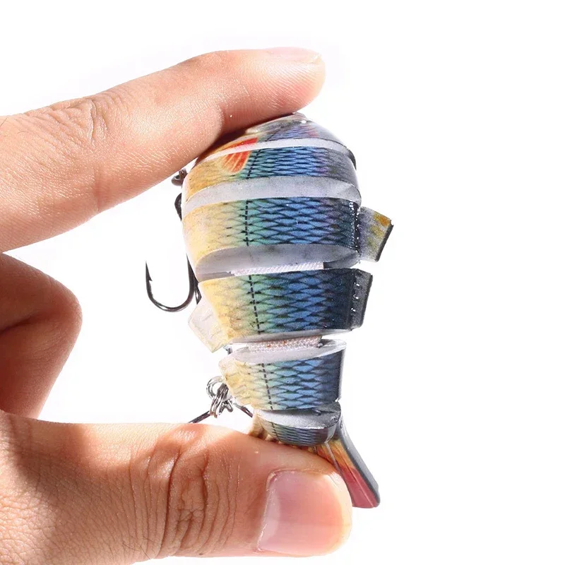 6 Segment Multi Jointed Fishing Lure Sinking 10cm/17.5g Swimbait Artificial  Wobblers Crankbait Hard Bait Pesca Tackle 5/3/1Pcs - AliExpress 18