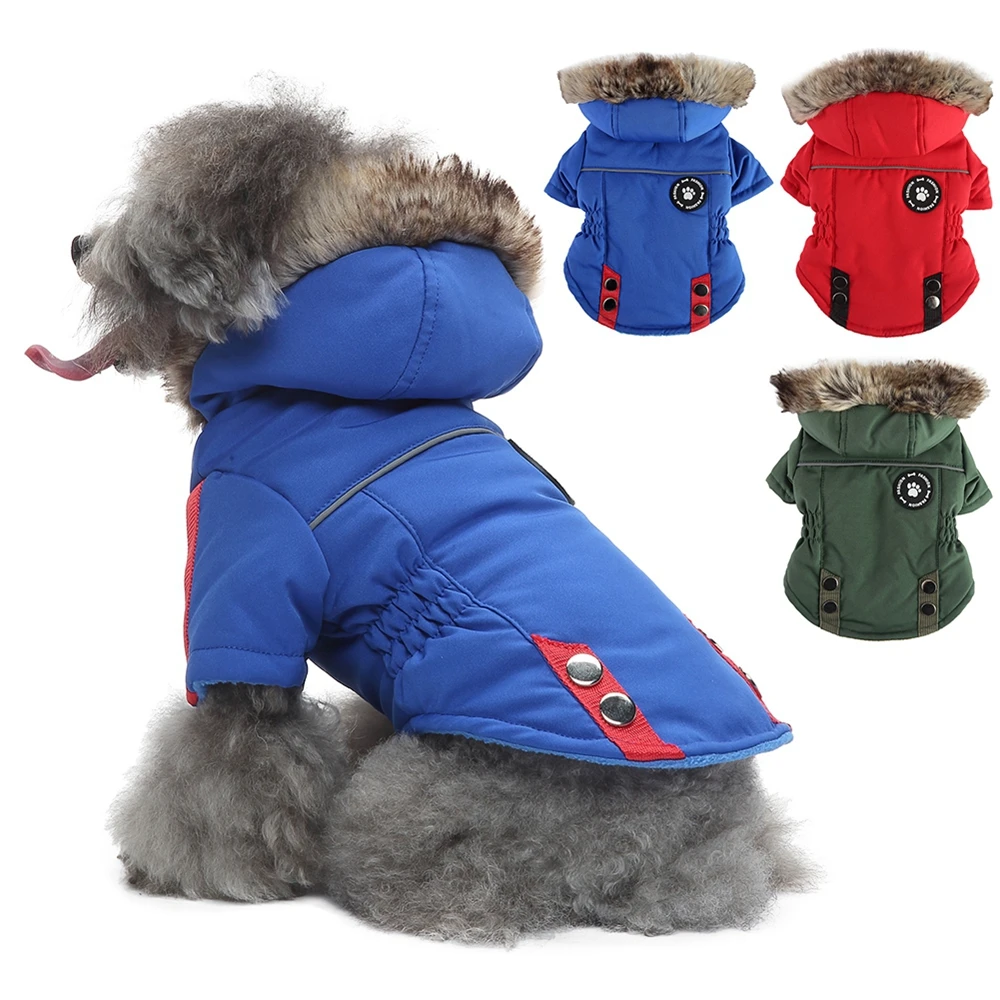 Winter Waterproof Jacket Pet Dog Clothes Warm For Small Dogs Puppy