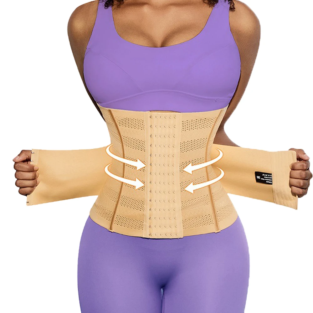 Waist Trainer Belt Corset Femme Workout Slimming Belt Firm Waist Support Tummy Control Shapewear Waist Cincher