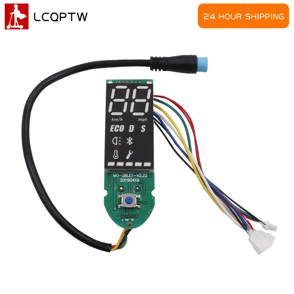 Pièce Réparation Upgrade Tableau De Bord Remplacement Pour Trotinette Xiaomi M365 Pro/Pro2/1S - Carte PCB Bluetooth - Affichage Données Installation Facile Alliage Aluminium