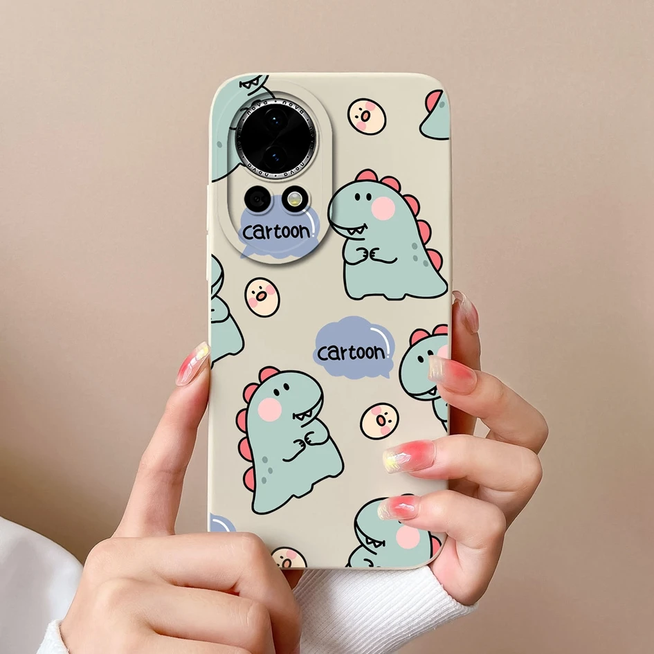 Bear Dinosaur Silicone Soft Shockproof Bumper Phone Case Cover