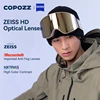 COPOZZ New Men Magnetic Ski Goggles Adult Anti-fog Ski Glasses UV400 Protection Snow Snowboard Goggle Eyewear with Zeiss lens 5
