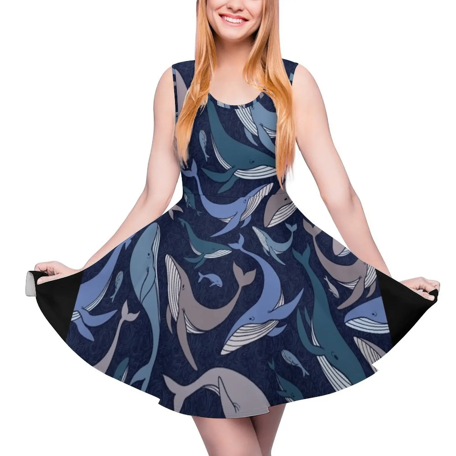 School of whales Sleeveless Dress Bridesmaid dress woman womens evening dresses 2024