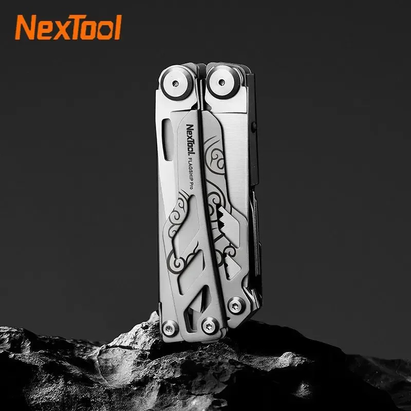 

NexTool Flagship Pro 16 IN 1 Special Hand Tool Multi-Tool Pliers Folding Knife Screwdriver Can Opener Scissors Outdoors Tools