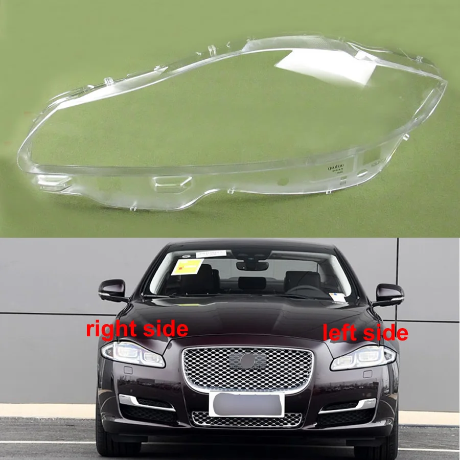 

Прозрачная накладка на фару для Jaguar Xj Xjl 2010 -2018, налобный фонарь, корпус лампы из оргстекла, замена оригинального абажура X