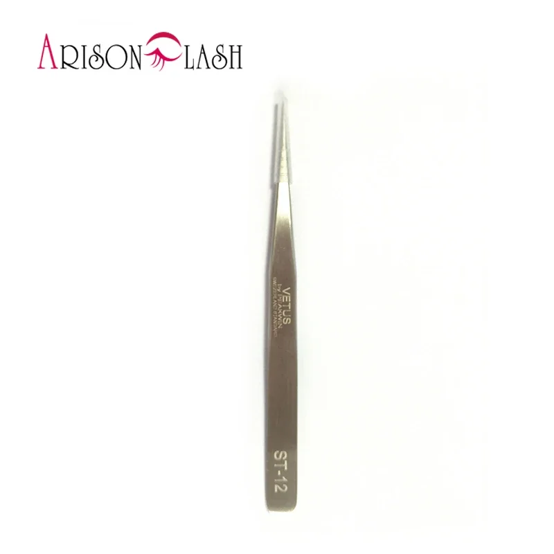 100% Genuine Vetus ST Series Ultra Precision Stainless Tweezers for Eyelash Extension Anti Acid ESD Tweezer 5