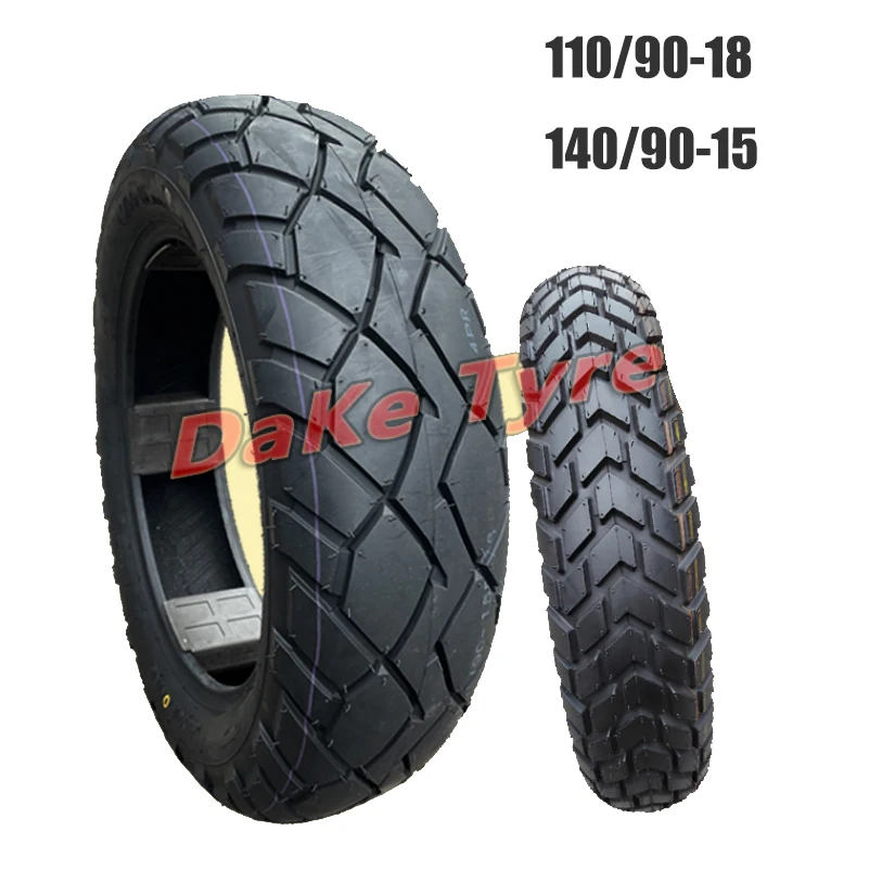 

90/90-18 110/80-18 90/90-17 Motorcycle tires 110/90-18, front and rear wheels 140/60-17, suitable for Lifan v16 widened Sailor