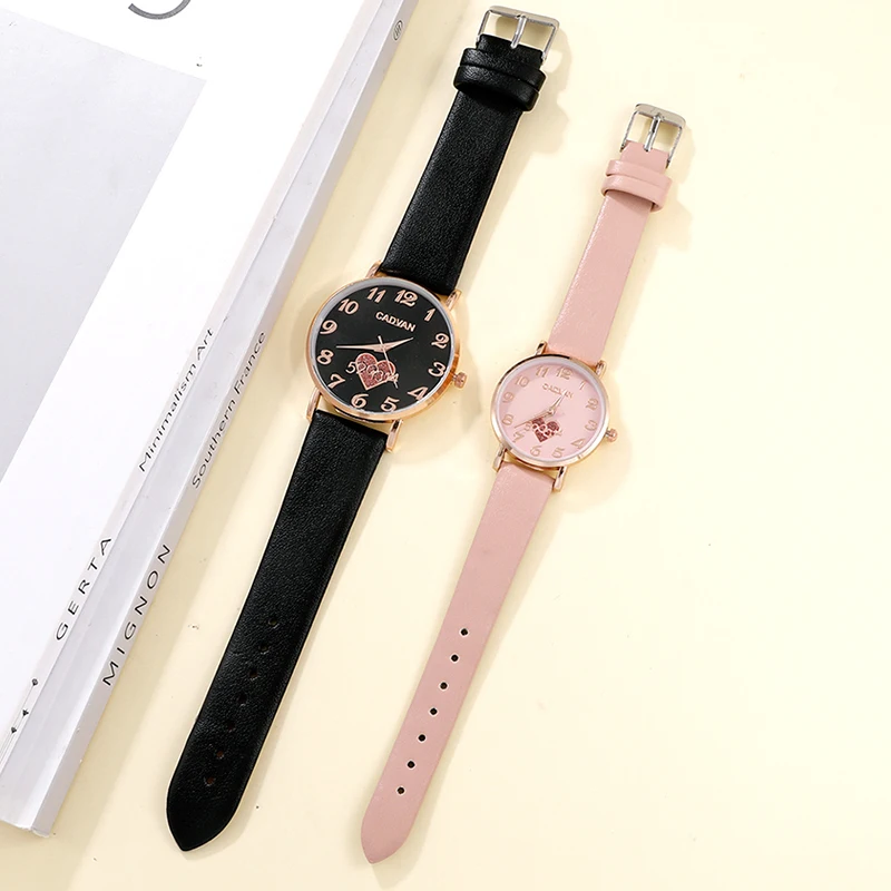 Quartz Watch Luxury Brand Couple Watch For Women Men Clock Male Calendar Love Dial Quartz Wrist Watches Leather Ladies Man Watch