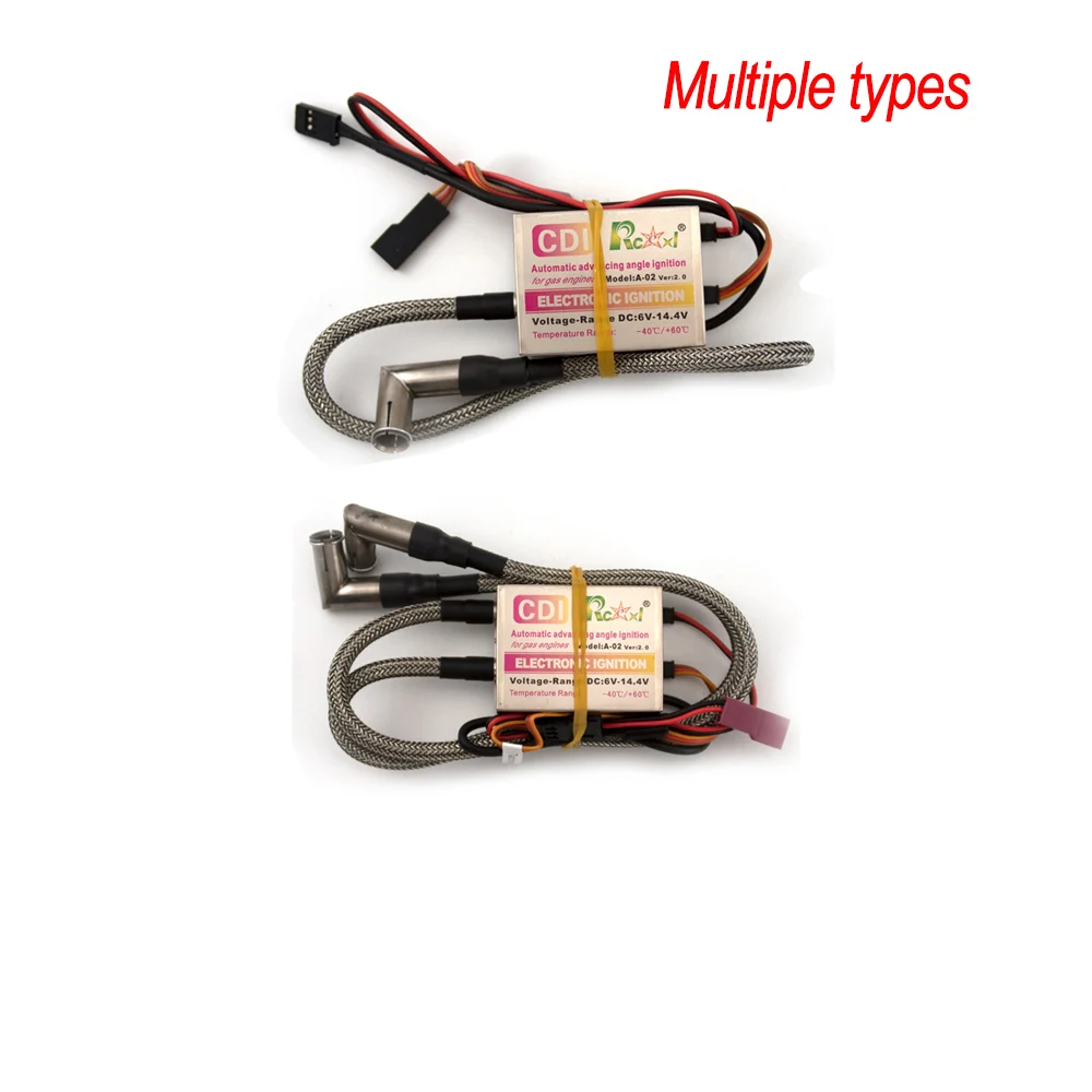 1Set Rcexl Single/ Twin Ignition System CDI NGK-ME-8 1/4-32 90°/ 120 Degree or Straight For Gas Petrol DLE Engine RC Aircraft 1Set Rcexl Single/ Twin Ignition System CDI NGK-ME-8 1/4-32 90°/ 120 Degree or Straight For Gas Petrol DLE Engine RC Aircraft