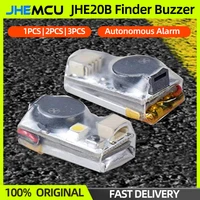 1/2/3PCS JHEMCU JHE20B Finder Buzzer Super Loud Tracker Alarm Beeper Built-in Battery LED Light For RC FPV Airplane Drone 1