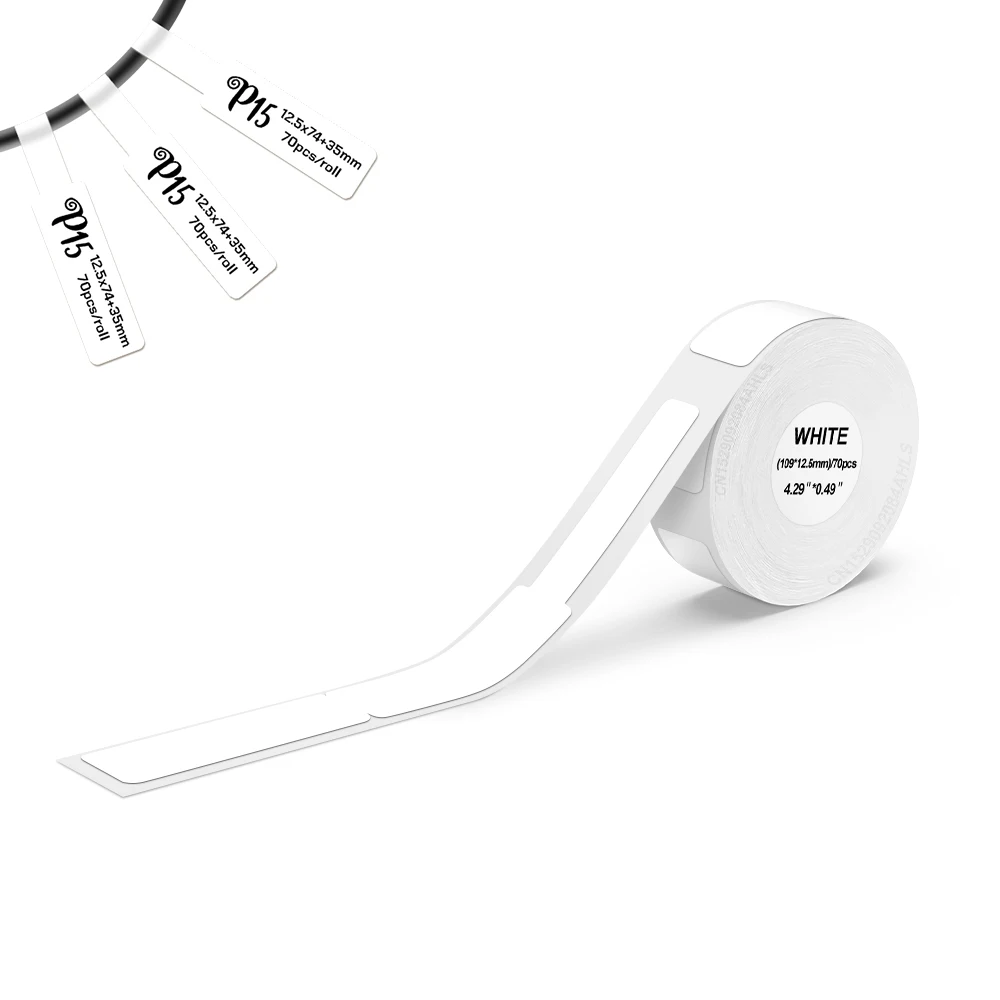Mini drukarka do naklejek Marklife P15, drukarka etykiet P15, drukarka termiczna, bezprzewodowa drukarka etykiet Bluetooth, drukarka bez tuszu lub 1 szt. etykiety