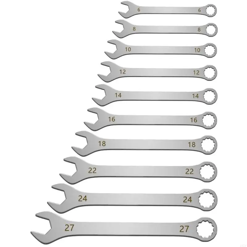 Portable Twin Head Wrench Spanner for Tight Spaces and Confined Environments