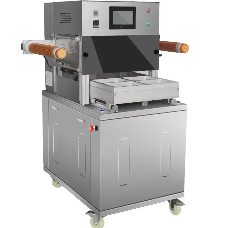 Macchina per Confezionamento in Atmosfera Modificata per Alimenti Freschi - immagine 5